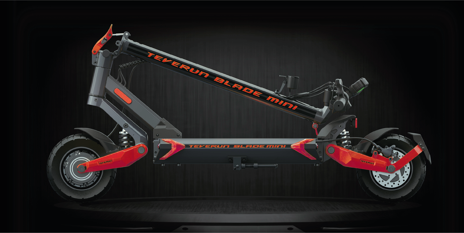 Teverun Blade Mini 10″ 48V 27Ah Doble motor y frenos hidráulicos - Imagen 3