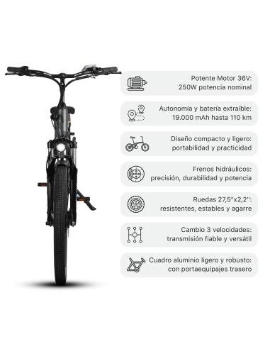 BICICLETA ELÉCTRICA EBIKE SMARTGYRO NÓMADA TITAN - Imagen 2