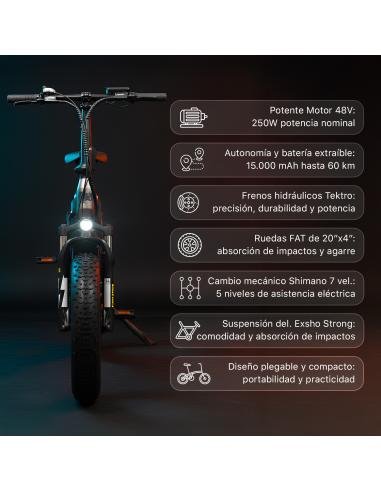 BICICLETA ELÉCTRICA SMARTGYRO EBIKE RHINO - Imagen 2