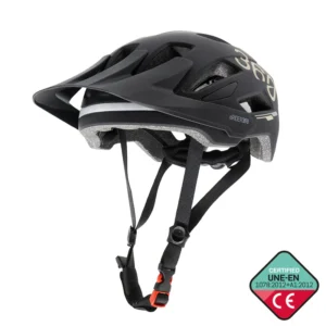 Casco CP04 negro con intermitente