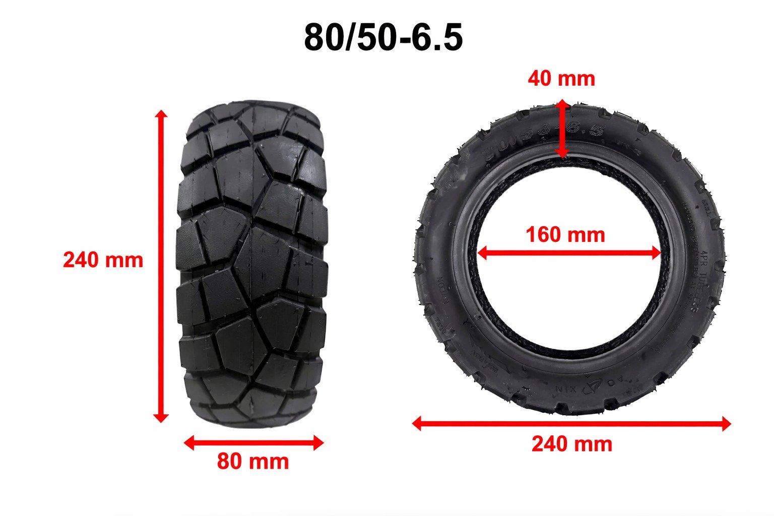 Neumatico 80/50-6,5 Offroad - Imagen 2